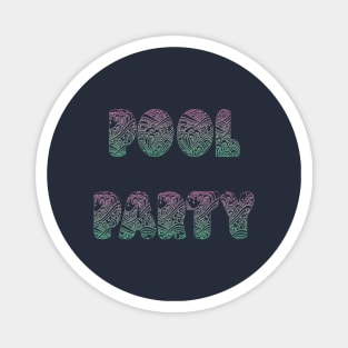 Pool Party Magnet
